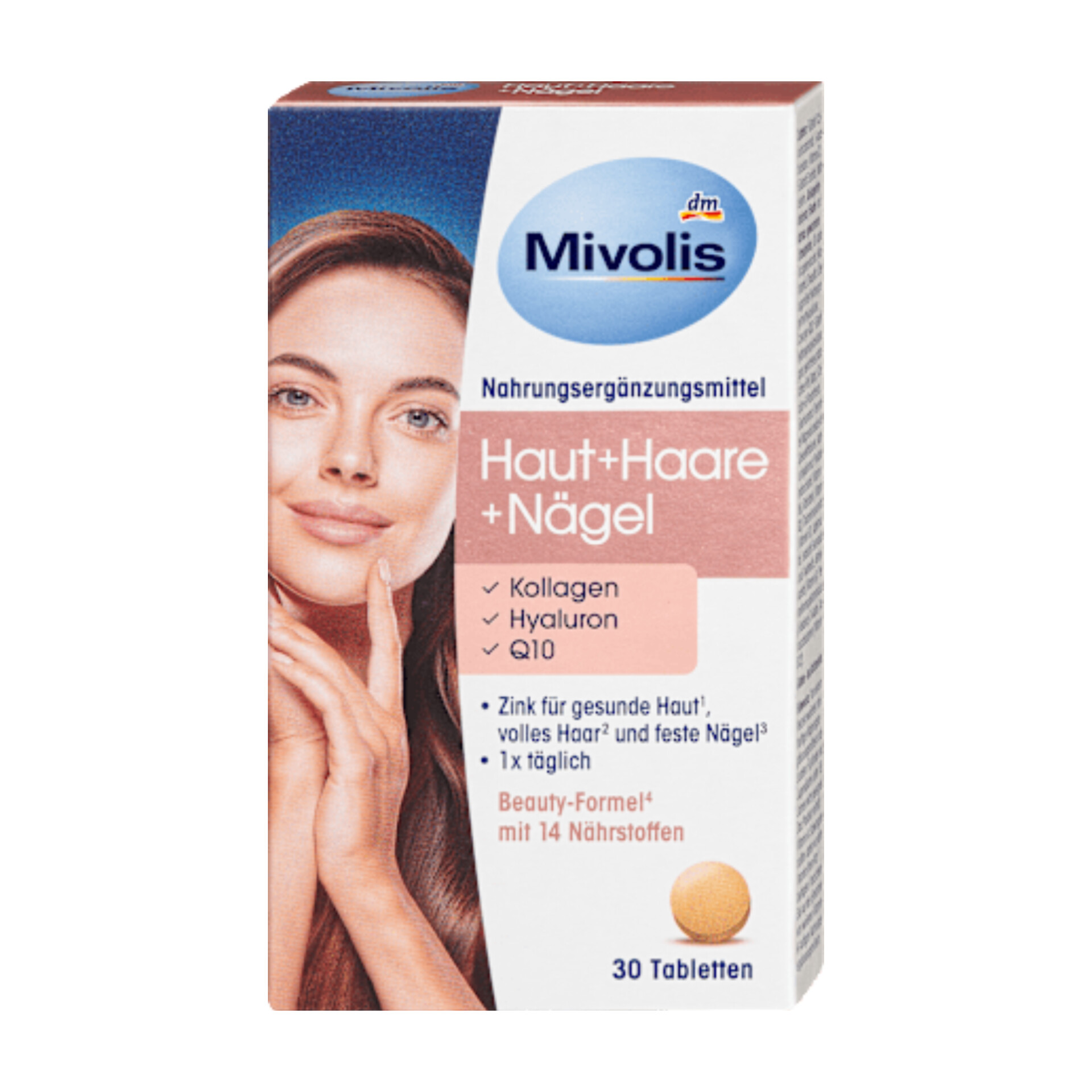 قرص پوست،مو و ناخن میولیس-Mivolis آلمان ۳۰ عدد