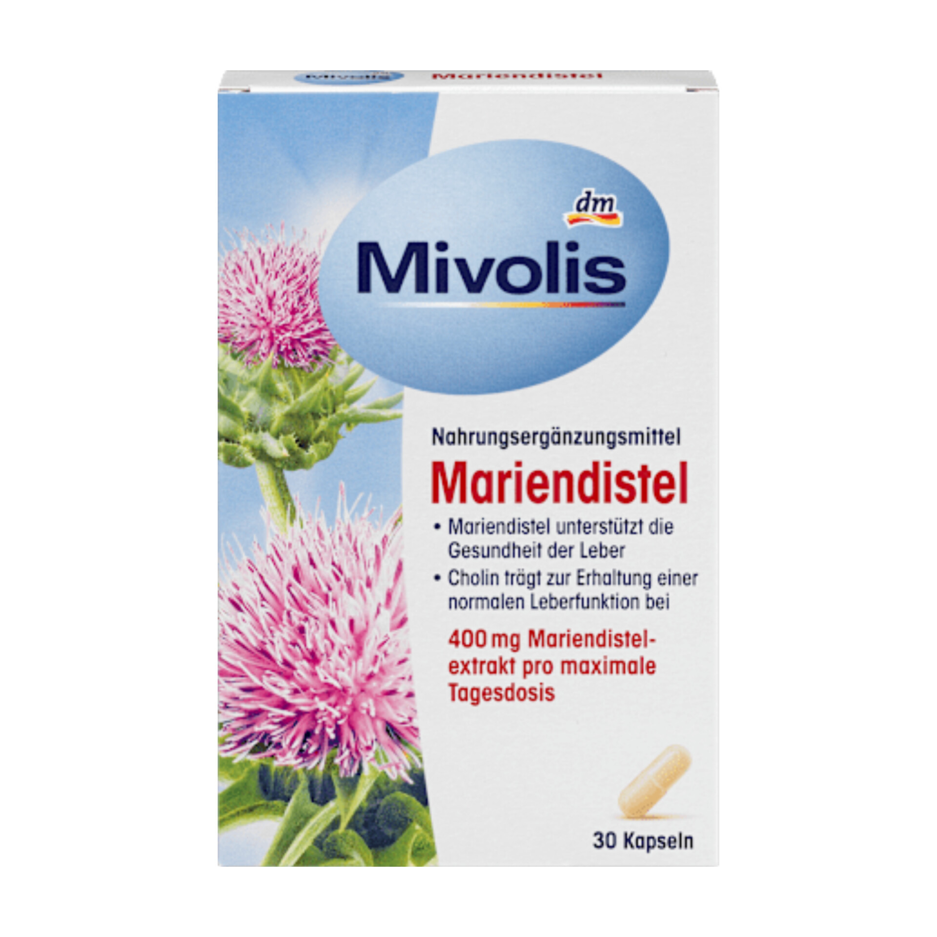 کپسول خار مریم میولیس-Mivolis آلمان ۳۰ عدد