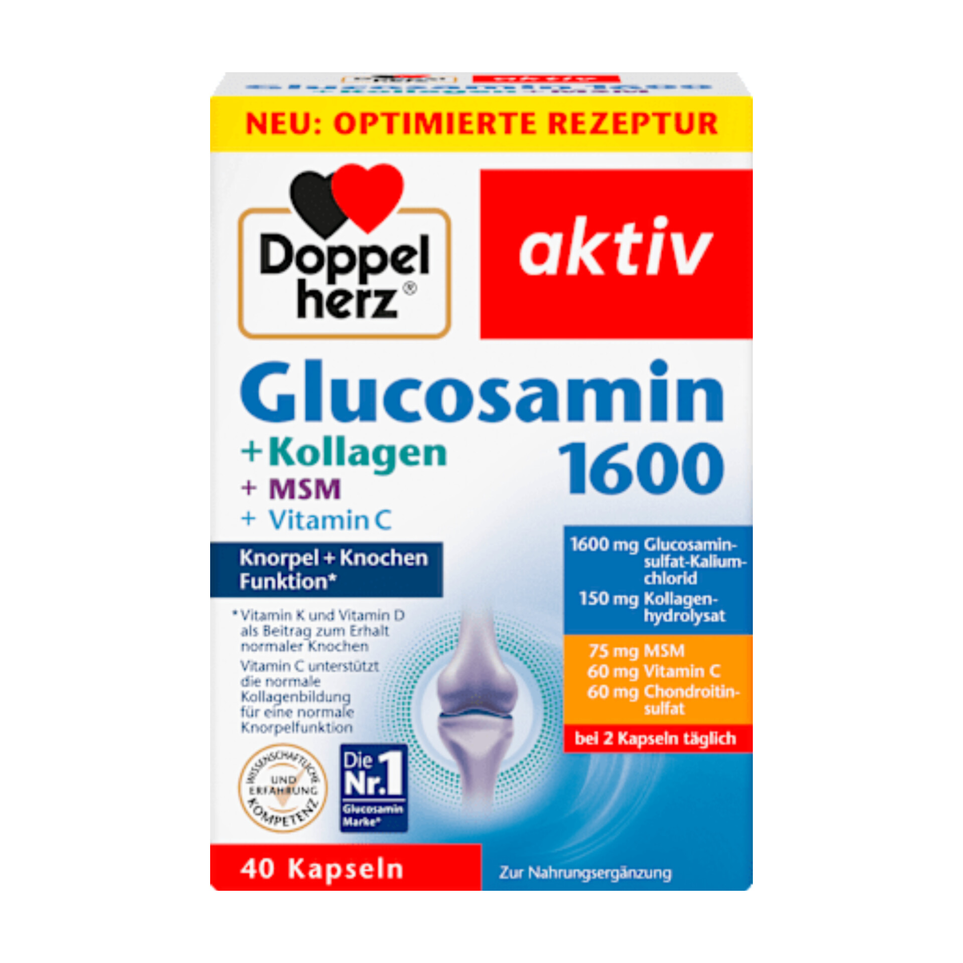 گلوکزامین ۱۶۰۰ دوپل هرز-Doppel herz آلمان
